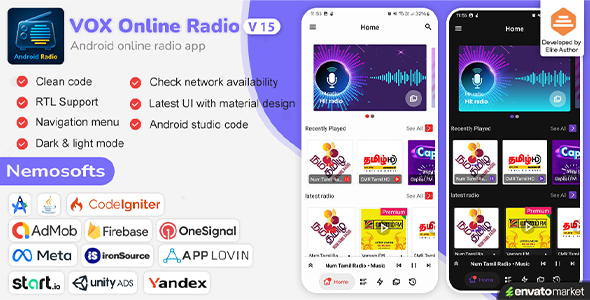 VOX Radio - Online Radio Streaming - Android
